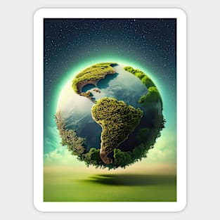 Earth day Sticker